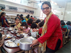 VALENTINE DAY SPECIAL CELEBRATION WITH VISUALLY IMPAIRED GIRLS